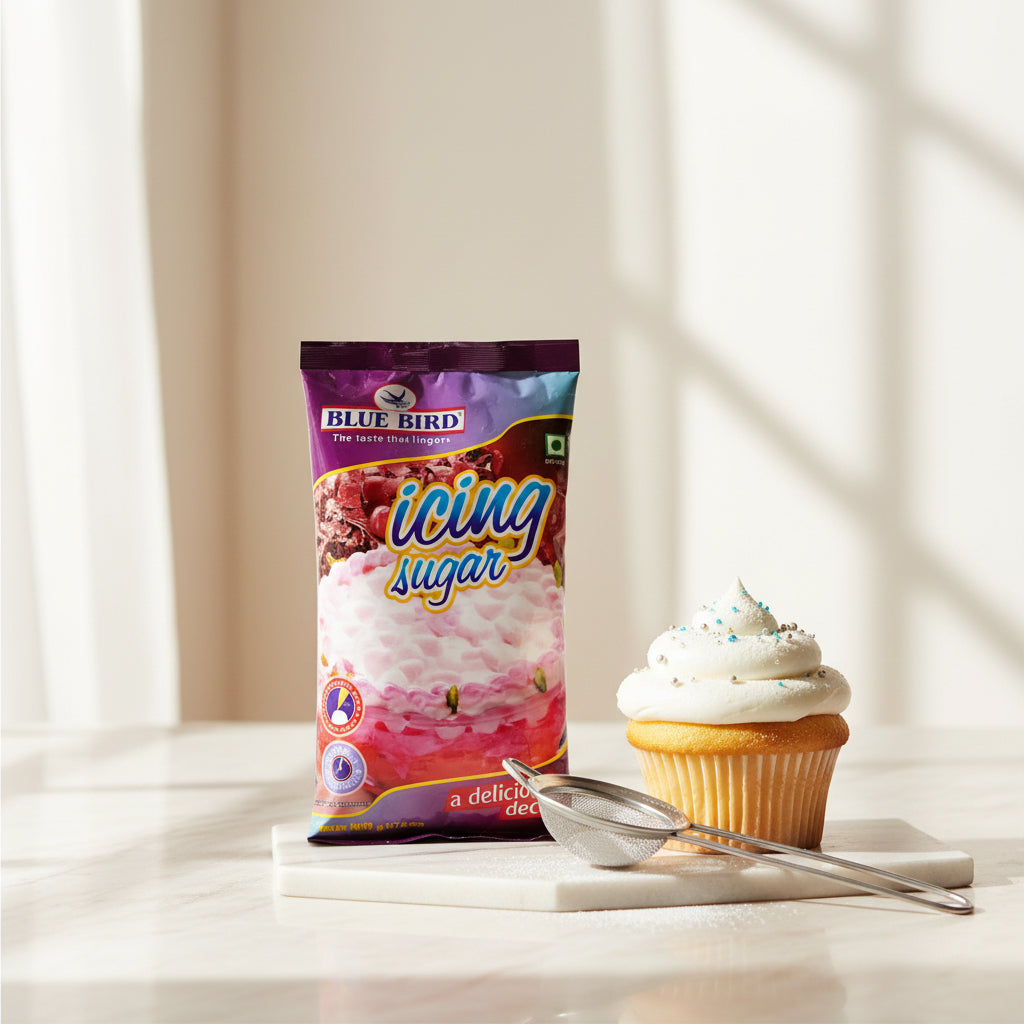 BlueBird Icing Sugar 500g - Ultra fine powdered sugar for cake decoration