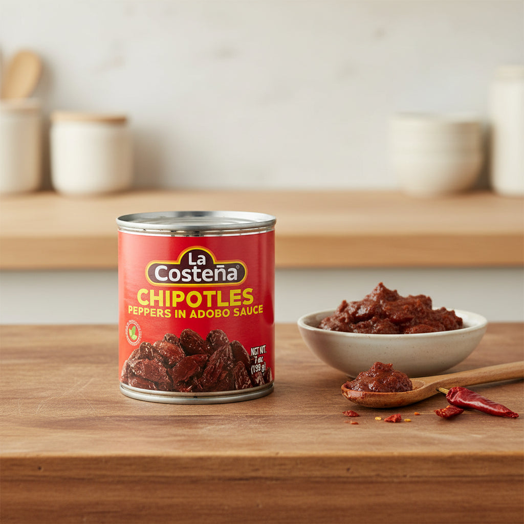 La Costeña Chipotle Peppers in Adobo Sauce 199g