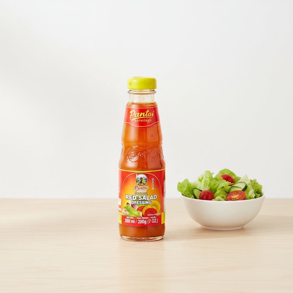 Pantai Norasingh Red Salad Dressing 200ml bottle