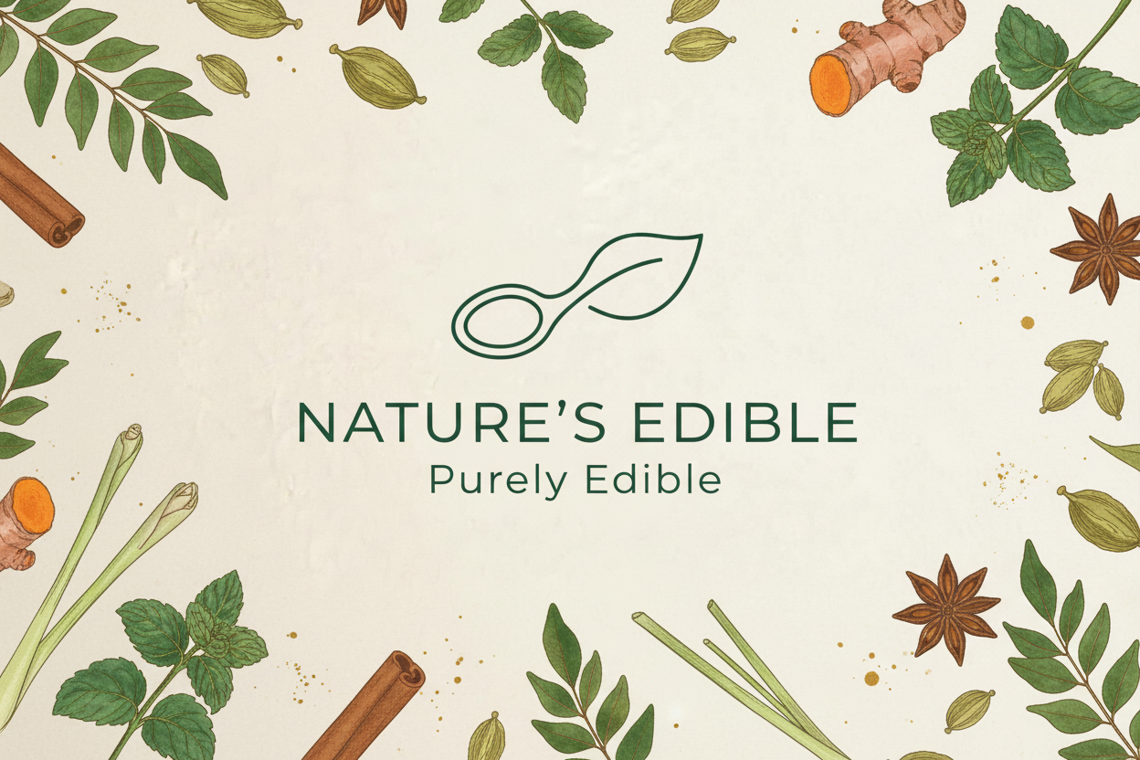 Nature's Edible Refined Botanical Banner