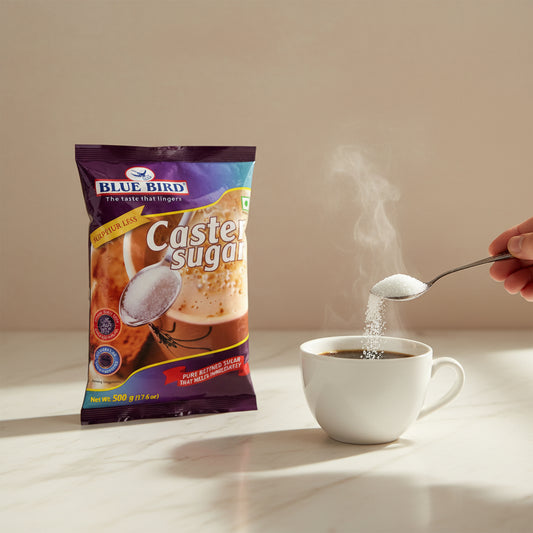 BlueBird Caster Sugar 500g - Fine refined sugar for cakes and desserts
