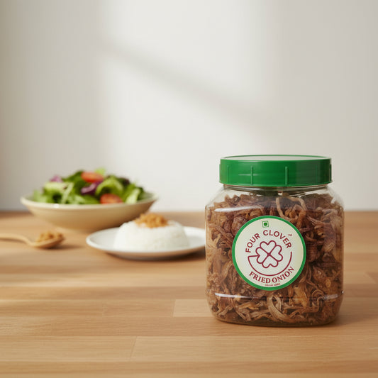 FourClover Fried Onion 200g - crispy golden brown fried onions for garnishing