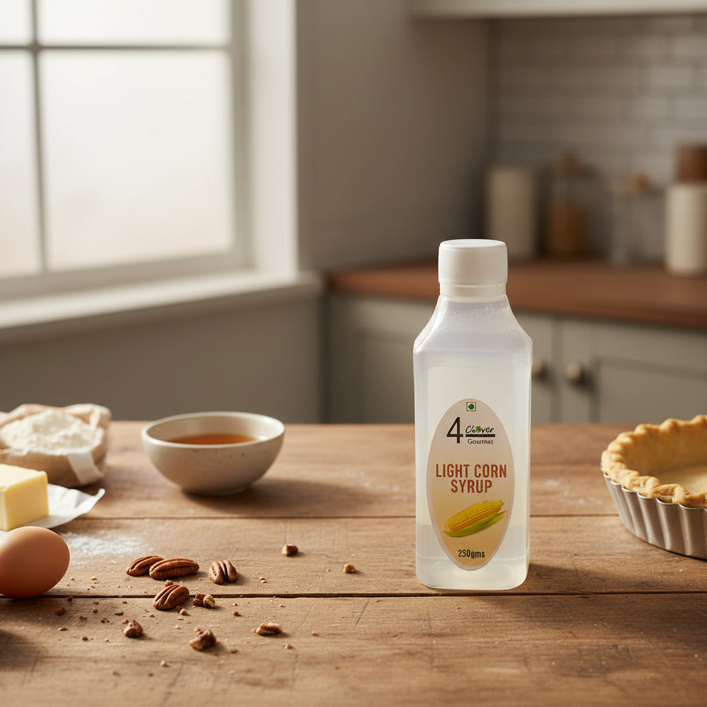 FourClover Light Corn Syrup 250gm - Premium corn syrup for baking and confectionery
