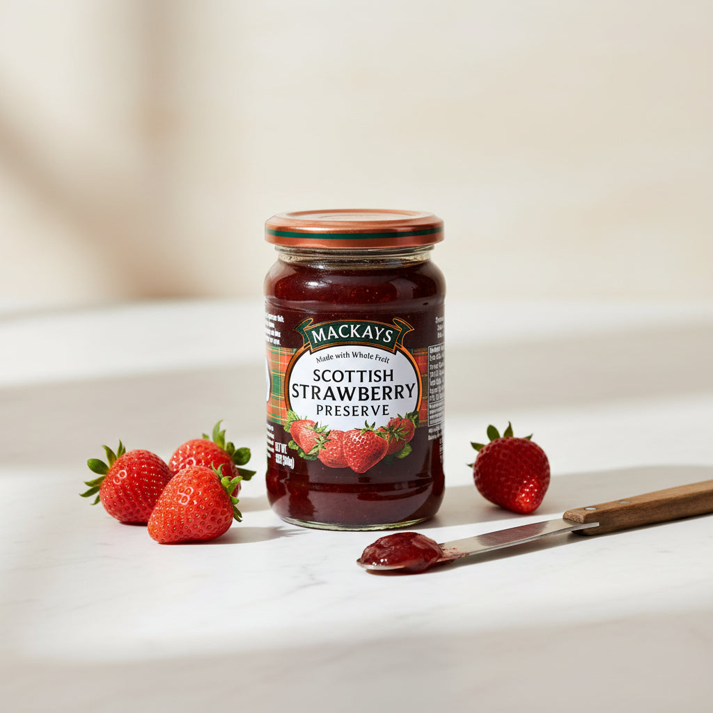 Mackays Scottish Strawberry Preserve 340g jar