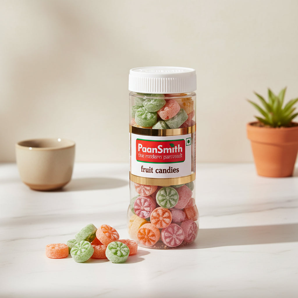 PaanSmith Fruit Candies 220g pack - assorted fruit flavored candies