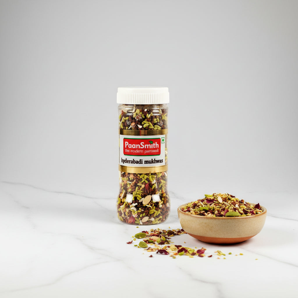 PaanSmith Hyderabadi Mukhwas 220g pack - authentic Hyderabadi mouth freshener