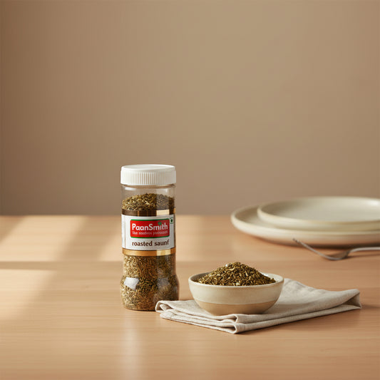 PaanSmith Roasted Saunf 150g pack - roasted fennel seeds