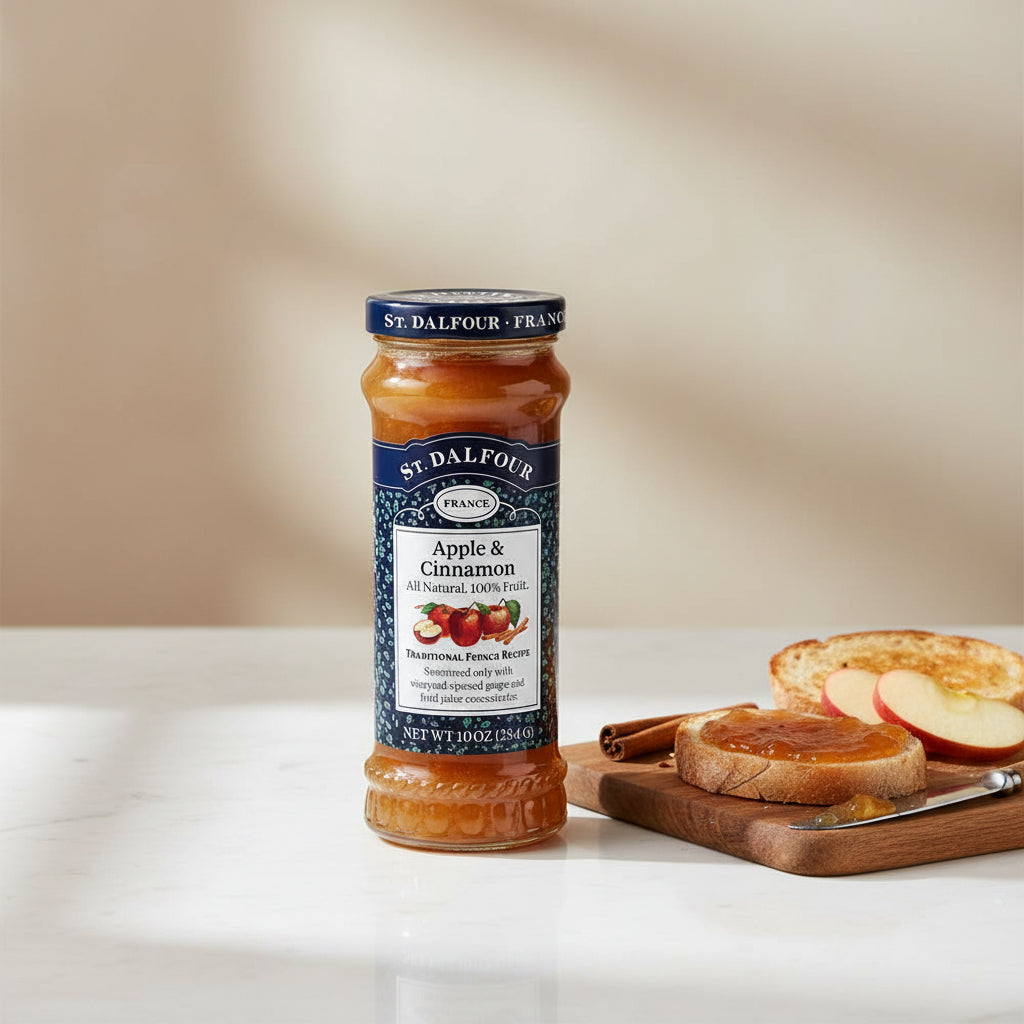 St. Dalfour Apple & Cinnamon Fruit Spread 284g jar
